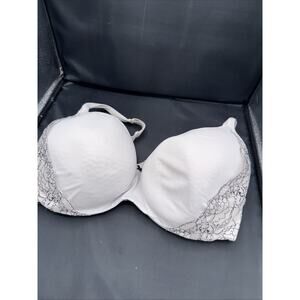 Cacique Women’s Bra Tan & Black Lace Size 46DD Lot #16